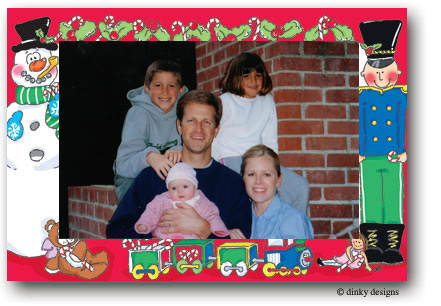 Dinky Designs Holiday Cards - Candy Cane Characters