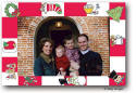 Dinky Designs Holiday Cards - Christmas Checkerboard