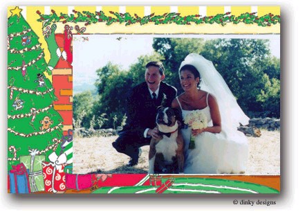 Dinky Designs Holiday Cards - Christmas Morning