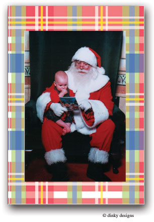 Dinky Designs Holiday Cards - Classic Plaid (HC-002C)