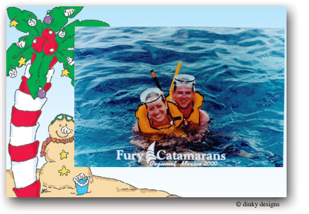 Dinky Designs Holiday Cards - Sandy Candy