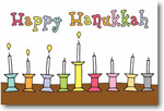 Finlay Prints - Holiday Postcards (Menorah) (EC23)