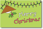 Finlay Prints - Holiday Postcards (Merry Christmas Holly) (EC24)