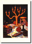 Indelible Ink Chanukah Card - Happy Chanukah (#507)