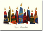 Indelible Ink Chanukah Card - Eight Lights for Eight Nights