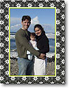 Boatman Geller Holiday Photo Card - Medallion Black (17632)