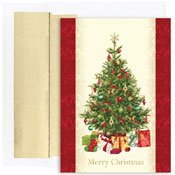 Masterpiece Studios - Pre-Printed Holiday Cards (Traditional Holiday Tree - Holiday Collection) (20101650)