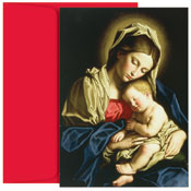 Masterpiece Studios - Pre-Printed Holiday Cards (Madonna & Child At Rest - Holiday Collection) (75000)