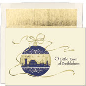 Masterpiece Studios - Pre-Printed Holiday Cards (Bethlehem Ornament - Holiday Collection) (800200)