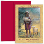 Masterpiece Studios - Pre-Printed Holiday Cards (Littlest Shepherd - Holiday Collection) (809700)