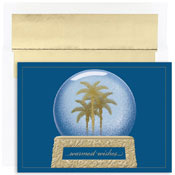 Masterpiece Studios - Pre-Printed Holiday Cards (Snowglobe Of Wishes - Warmest Wishes) (810000)