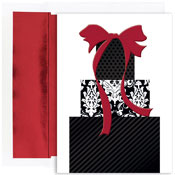 Masterpiece Studios - Pre-Printed Holiday Cards (Damask Packages - Holiday Collection) (810600)