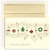 Masterpiece Studios - Pre-Printed Holiday Cards (Holiday Icon Garland - Holiday Collection) (813100)