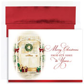 Masterpiece Studios - Pre-Printed Holiday Cards (Golden Front Door Greetings - Holiday Collection) (815700)