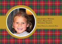 Noteworthy Collections - Digital Holiday Photo Cards (Boyd Tartan) (DG-179)