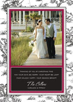 Noteworthy Collections - Digital Holiday Photo Cards (Black Toile) (DG-246)