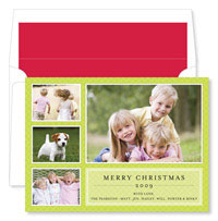 Noteworthy Collections - Digital Holiday Photo Cards (Holiday Hatch Lime) (DG-497)