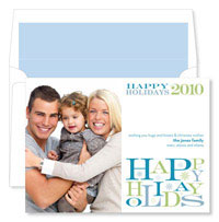 Noteworthy Collections - Digital Holiday Photo Cards (Happy Holidays Text Horizontal) (DG-527)