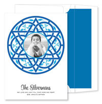Noteworthy Collections - Digital Holiday Photo Cards (Shield of David) (DG-534)