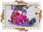 Noteworthy Collections - Holiday Photo Cards (Ornamental Candy) (NWPH2603)