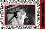 Noteworthy Collections - Holiday Photo Cards (Woodcut Black & Red) (PL-2872)