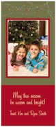 Digital Holiday Photo Cards (Merry and Bright) (CH323)