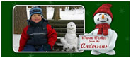 Digital Holiday Photo Cards (Frosty) (CH324)