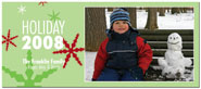 Digital Holiday Photo Cards (Let It Snow) (CH336)