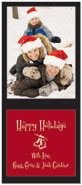 Digital Holiday Photo Cards (Ice Skates) (CH338)