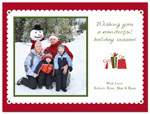 Digital Holiday Photo Cards (Scalloped) (CH351)