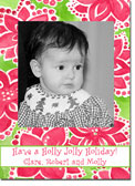 Picture Perfect - Digital Holiday Greeting Cards (Pretty Poinsettias) (DH11CR12)