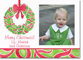 Picture Perfect - Digital Holiday Greeting Cards (Swirl Wreath) (DH11CR24)