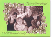 Picture Perfect - Digital Holiday Greeting Cards (Antiqued Christmas Frame) (DH11CR26)