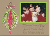 Picture Perfect - Digital Holiday Greeting Cards (Fanciful Ornament) (DH11KB16)