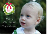 Picture Perfect - Digital Holiday Greeting Cards (Christmas Wreath) (DH11SG09)