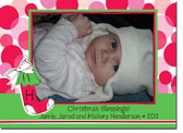 Picture Perfect - Digital Holiday Greeting Cards (Double Bubble Stocking) (DH11SG20)