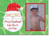 Picture Perfect - Digital Holiday Greeting Cards (Holly Jolly Santa) (DH11TB19)