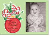 Picture Perfect - Digital Holiday Greeting Cards (Candy Cane Ornament) (DH11TB25)