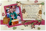 Scrapbook Holiday Photo Cards - Christmas Cheer Recipe