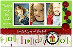 Scrapbook Holiday Photo Cards - Jolly Holiday 3