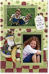Scrapbook Holiday Photo Cards - Santa's List
