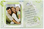 Scrapbook Holiday Photo Cards - Snow