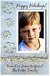 Scrapbook Holiday Photo Cards - Snowflake Garland