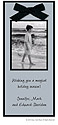 Stacy Claire Boyd Holiday Photo Card - Tall Juniper (Blue Trees Album #80134)