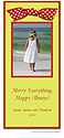 Stacy Claire Boyd Holiday Photo Card - Tall Spruce (Blue Trees Album #80136)