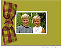Stacy Claire Boyd Holiday Photo Card - In A Pear Tree - Foldover (Blue Trees Album #9112)