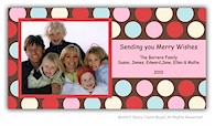 Stacy Claire Boyd - Holiday Imagitation Photo Cards (Hotsy Dotsy - Pink) (80188)