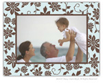 Stacy Claire Boyd - Holiday Photo Cards (Crystal Blue Floral)