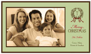Stacy Claire Boyd - Digital Holiday Photo Cards (Enchanted Wreath - Green) (D5SH0512)
