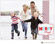 Stacy Claire Boyd - Digital Holiday Photo Cards (Bright Badge - Folded) (D8SH1180)